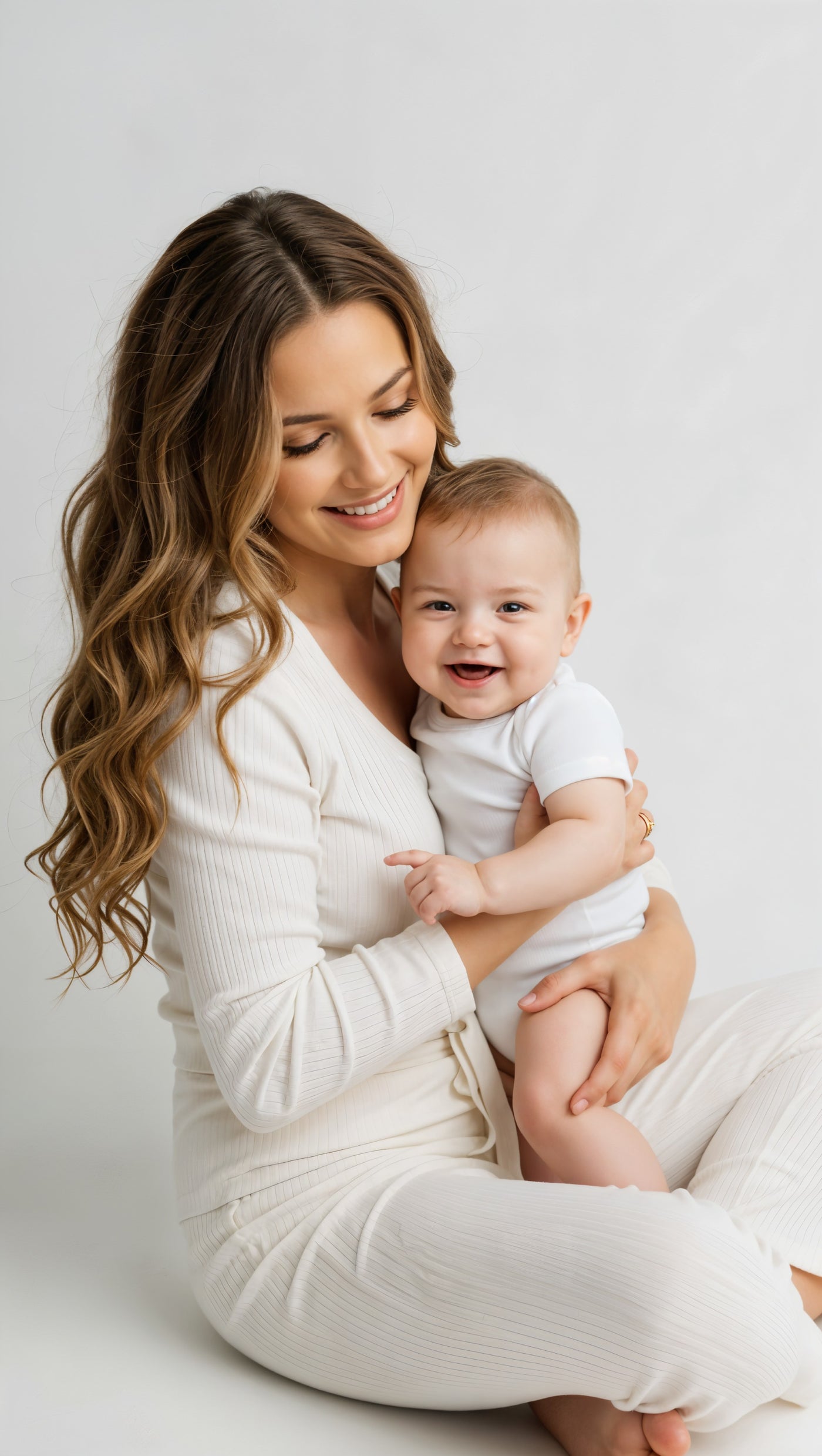 Peaceful sleeping baby