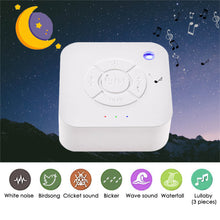 Load image into Gallery viewer, White Noise Machine - USB Rechargeable - 9 Sleep Sounds For Sleep Relaxation For Baby&#39;s