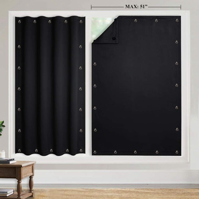 Temporary blackout blinds deals